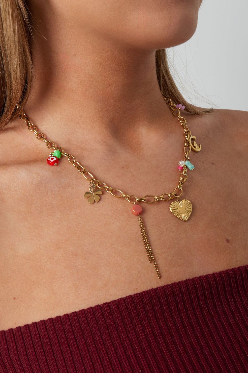 charm necklace loop dreams h5Picture2